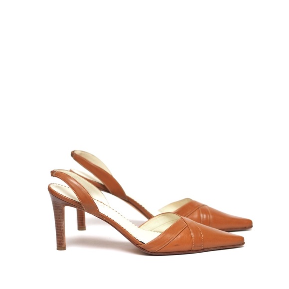 Ralph Lauren Shoes - Ralph Lauren | closed toe brown point toe heel